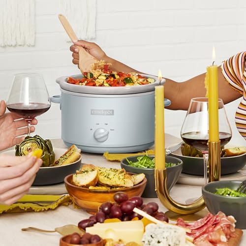 4.5 Quart Manual Slow Cooker – Macaroon Blue - Curated Catalog N5