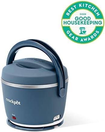 Electric Lunch Box Food Warmer 20oz – Faded Blue - Curated Catalog U1
