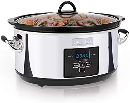 7 Quart Programmable Slow Cooker – Polished Platinum - Curated Catalog B7
