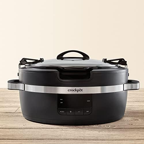 Thermoshield 6 Quart Slow Cooker with Carry Handles - Curated Catalog L8
