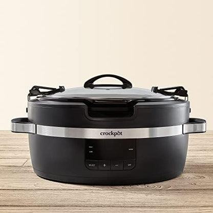 Thermoshield 6 Quart Slow Cooker with Carry Handles - Curated Catalog L8