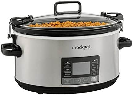 7 Quart Portable Programmable Slow Cooker with Timer - Curated Catalog L3