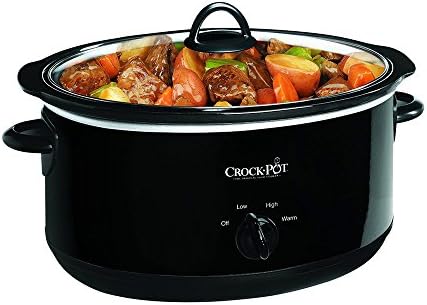 8 Quart Manual Slow Cooker – Black - Curated Catalog U8