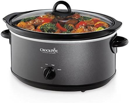 7 Quart Slow Cooker – Charcoal - Curated Catalog V8