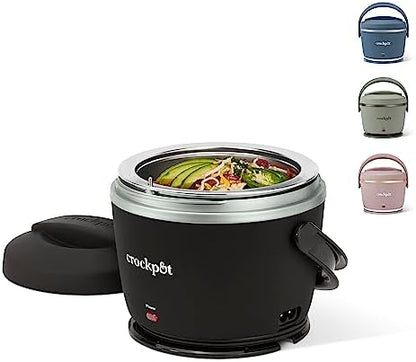 Electric Lunch Box Food Warmer 20oz – Black - Curated Catalog C4