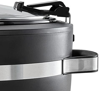 Thermoshield 6 Quart Slow Cooker with Carry Handles - Curated Catalog L8