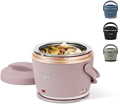 Electric Lunch Box Food Warmer 20oz – Blush Pink - Curated Catalog X5