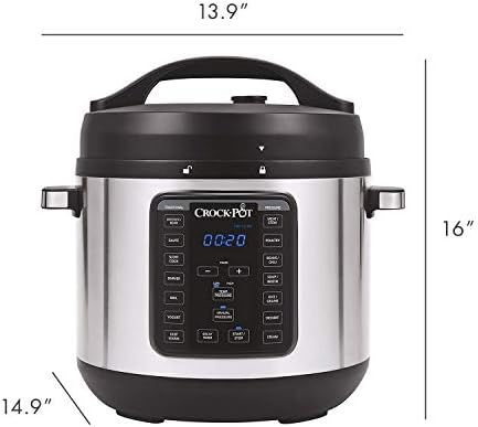 8 Quart Express Crock Multi-Use Pressure Cooker - Curated Catalog Z7