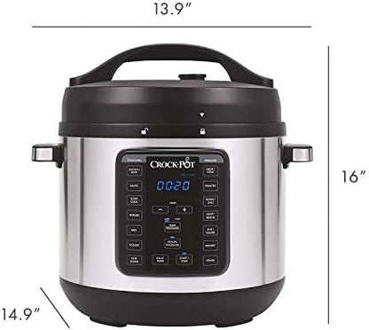 8 Quart Express Crock Multi-Use Pressure Cooker - Curated Catalog Z7