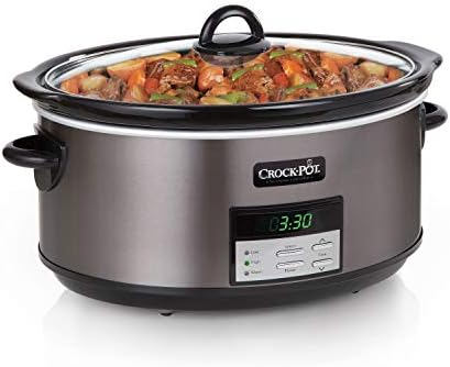 8 Quart Programmable Slow Cooker with Auto Warm - Curated Catalog L2