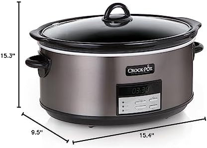 8 Quart Programmable Slow Cooker with Auto Warm - Curated Catalog L2
