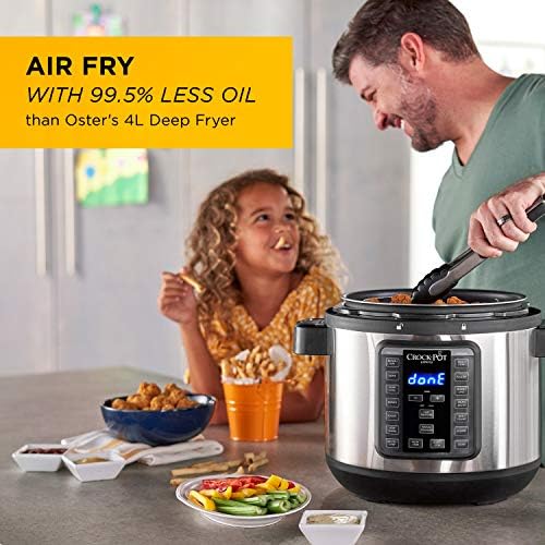 Express Crisp 8 Quart 10-in-1 Pressure Cooker - Curated Catalog J6