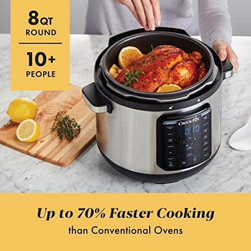 8 Quart Express Crock Multi-Use Pressure Cooker - Curated Catalog Z7