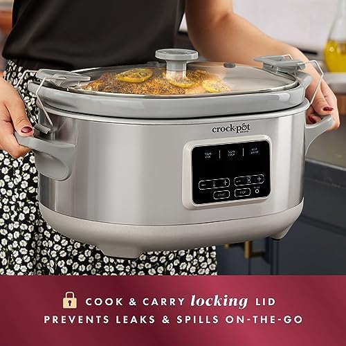 7 Quart Programmable Cook & Carry Slow Cooker - Curated Catalog B7