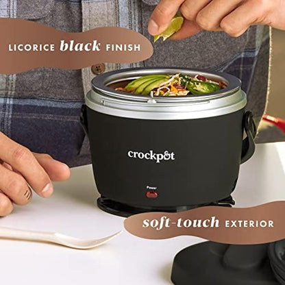 Electric Lunch Box Food Warmer 20oz – Black - Curated Catalog C4