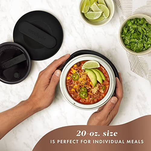 Electric Lunch Box Food Warmer 20oz – Black - Curated Catalog C4