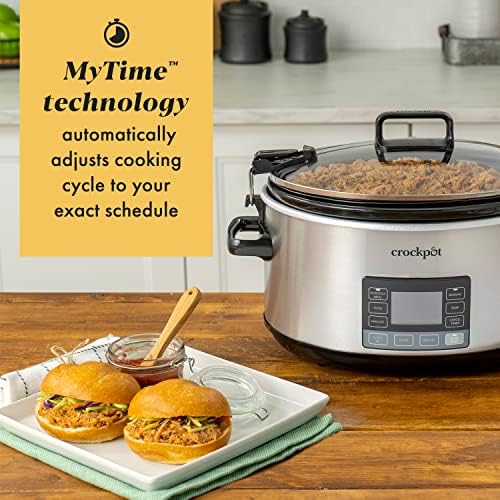 7 Quart Portable Programmable Slow Cooker with Timer - Curated Catalog L3