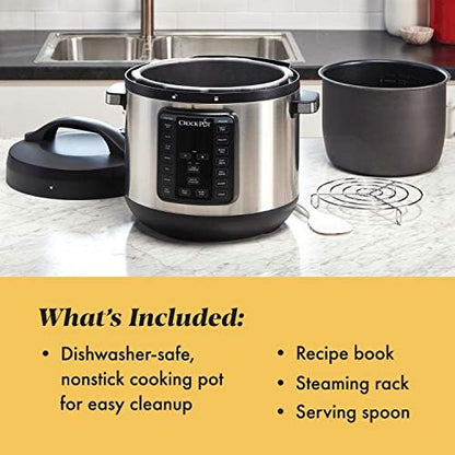 8 Quart Express Crock Multi-Use Pressure Cooker - Curated Catalog Z7