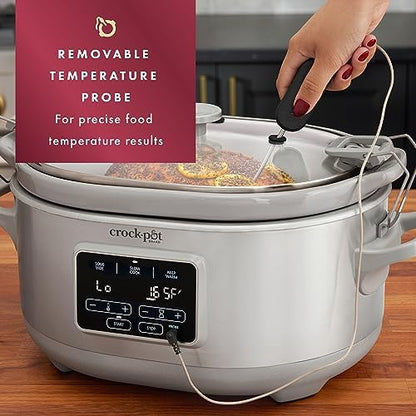 7 Quart Programmable Cook & Carry Slow Cooker - Curated Catalog B7