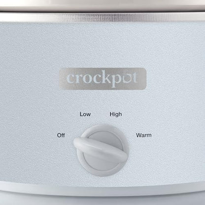 4.5 Quart Manual Slow Cooker – Macaroon Blue - Curated Catalog N5