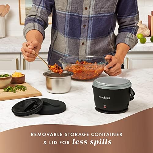 Electric Lunch Box Food Warmer 20oz – Black - Curated Catalog C4