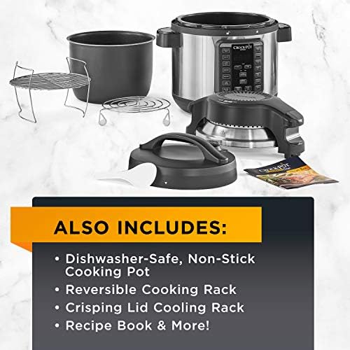 Express Crisp 8 Quart 10-in-1 Pressure Cooker - Curated Catalog J6