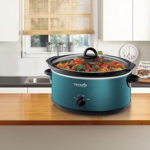 7 Quart Manual Slow Cooker – Turquoise - Curated Catalog K7