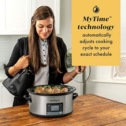 MyTime 6 Quart Programmable Slow Cooker - Curated Catalog S7
