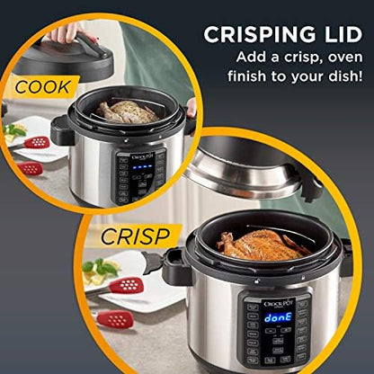 Express Crisp 8 Quart 10-in-1 Pressure Cooker - Curated Catalog J6