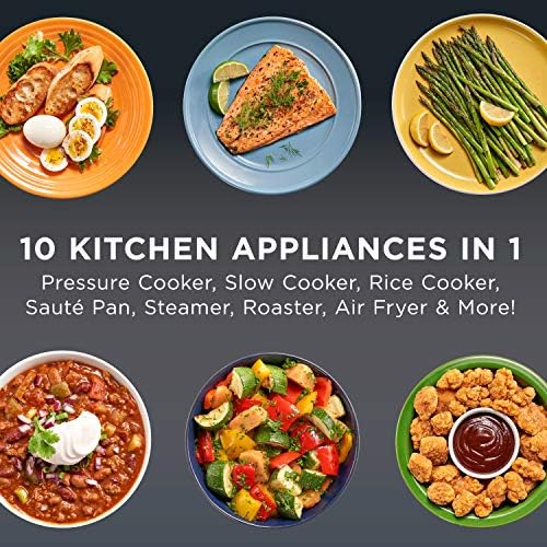 Express Crisp 8 Quart 10-in-1 Pressure Cooker - Curated Catalog J6