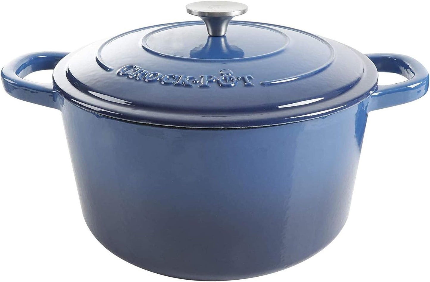 3 Quart Enameled Cast Iron Dutch Oven – Aqua - Curated Catalog P7