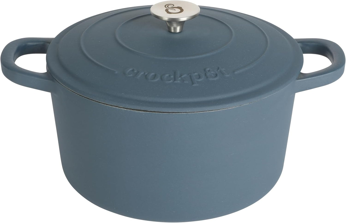 3 Quart Enameled Cast Iron Dutch Oven – Aqua - Curated Catalog P7