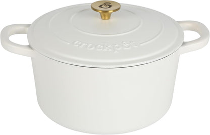 3 Quart Enameled Cast Iron Dutch Oven – Aqua - Curated Catalog P7