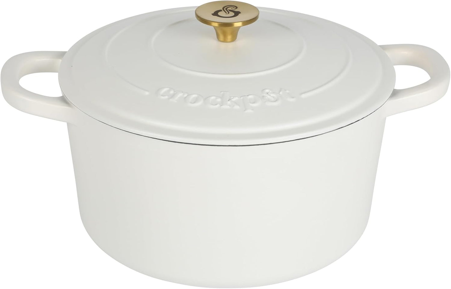 3 Quart Enameled Cast Iron Dutch Oven – Aqua - Curated Catalog J4