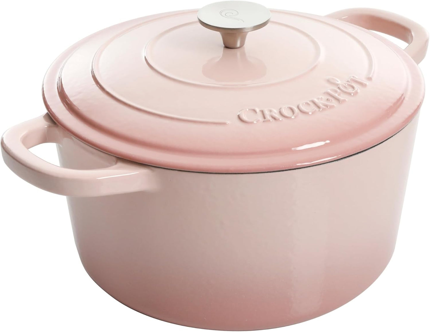 3 Quart Enameled Cast Iron Dutch Oven – Aqua - Curated Catalog P7