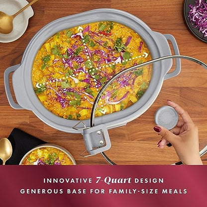 7 Quart Programmable Cook & Carry Slow Cooker - Curated Catalog B7